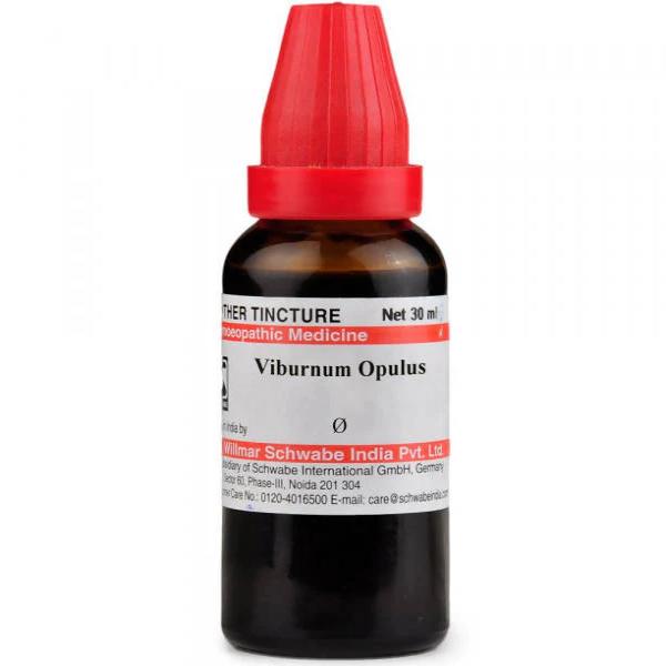Dr. Willmar Schwabe India Viburnum Opulus Mother Tincture Q - 30 Ml - 1X