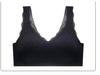 Seamless Lace Sports Bra: Sexy, One-Piece, Comfort Fit.