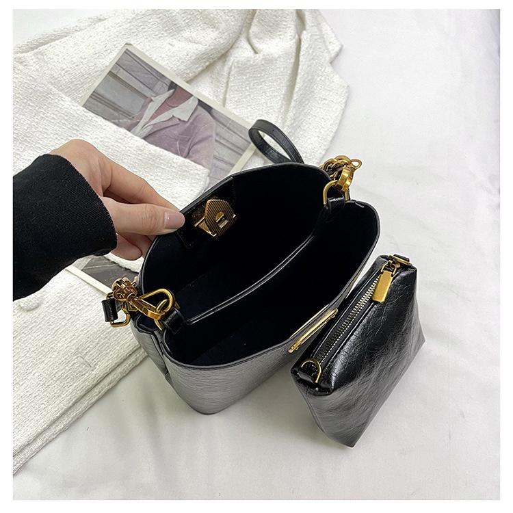 IELGY Женская сумка через плечо в стиле ретро — фото 9