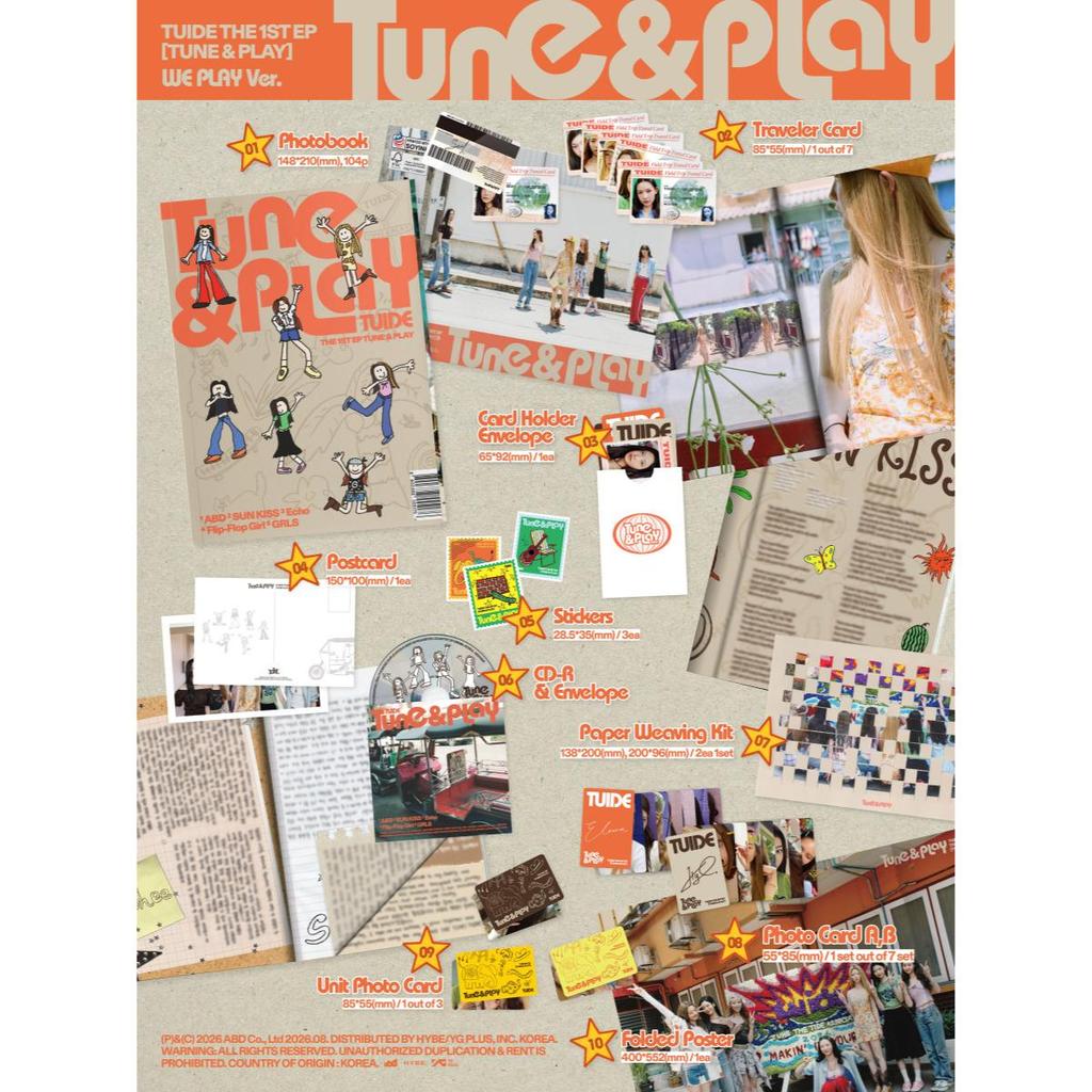 TUIDE TUNE & PLAY / O 1º Álbum EP