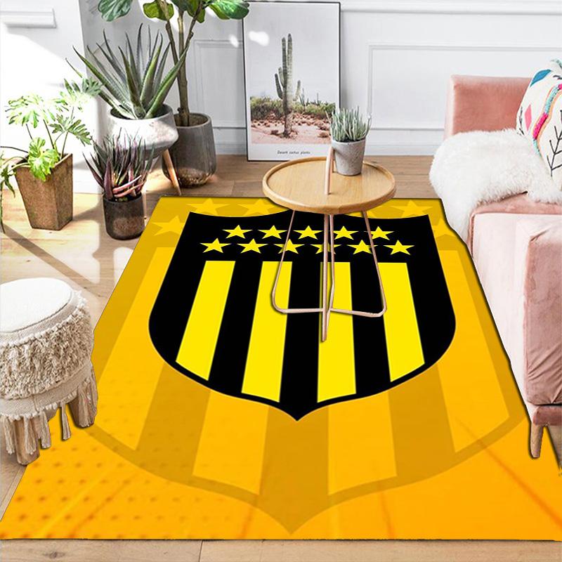 Peñarol Football Rug Floor Mat for Living Room or Bedroom Soft and Comfortable Carpet a Gift for Birthday and Holiday.MFF0918448