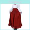 Vintage Medieval Cosplay Dress For Women With European Fantasy Elements