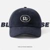 Yuyu_ vielseitige lässige Entenschnabel-Baseballkappe für Paare Frühling und Sommer kleines Gesicht Nische R-Buchstabenstickerei
