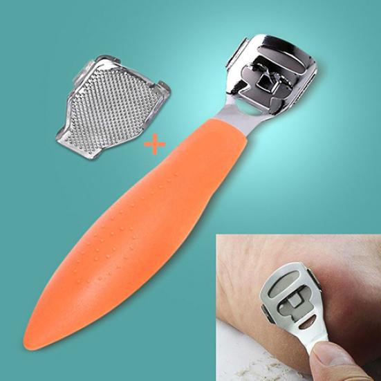 Cosmetic Tool Corn Pedicure Foot File Callous Remover with 10pcs Blades