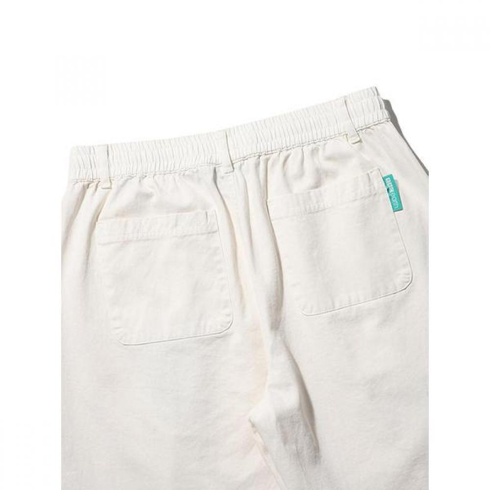 Bbc Earth Cotton Basic 5  Half Pants  Ivory  23ss