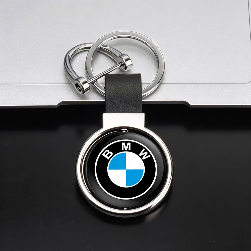 1PC Double-Sided Logo Keychain Luxury Car Keychain for BMW 1 3 4 5 6 7 Series X1 X3 X4 X5 X6 G20 G38 F20 F39 F48 E46 E60 E36 E39 gzsh02