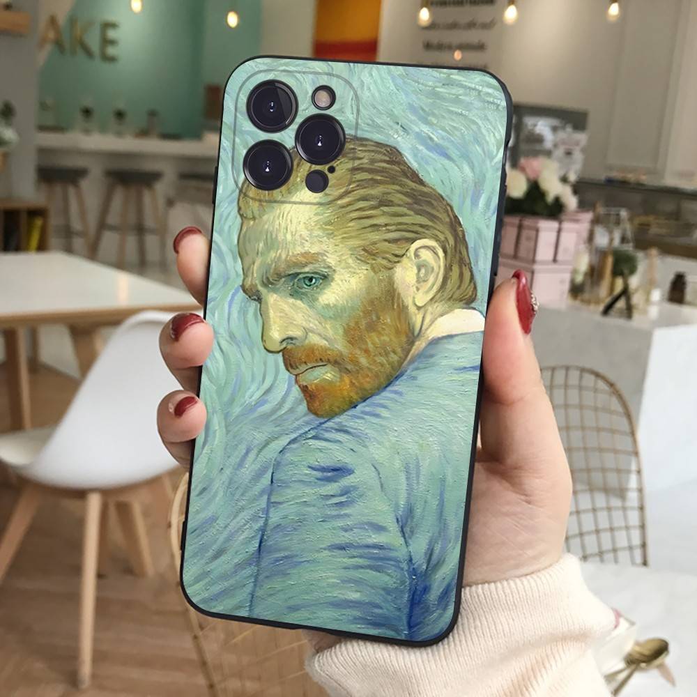 Van Gogh Oil Painting Phone Case For Iphone 17 Air 16 15 14 13 12 11 Pro Max 16 15 14 Plus TPU Soft Case