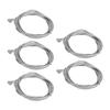 10PCS Bike Brake Cable Stainless Steel Zinc Coating Bike Replaceable Brake Inner Wire for Road Bikes 1.8m 1.5mm