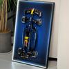 NEW LED Display Wallboard Suitable for LEGO 42206 RB 20 - F1 building block car model Wall Mount Display box Photo Frame