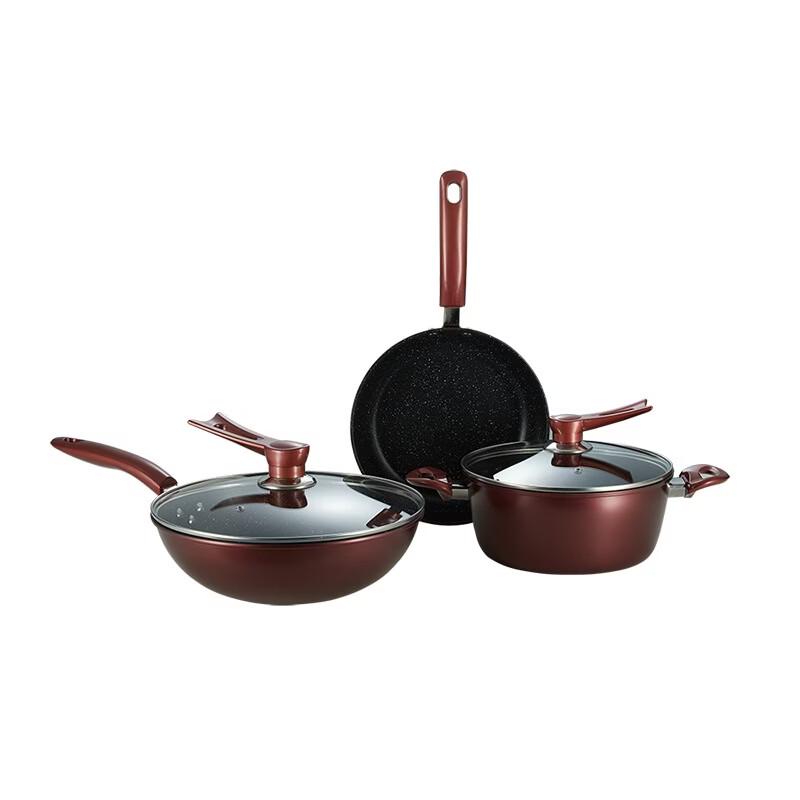 DESLON LeXuan Non-Stick Fine Iron Cookware Set