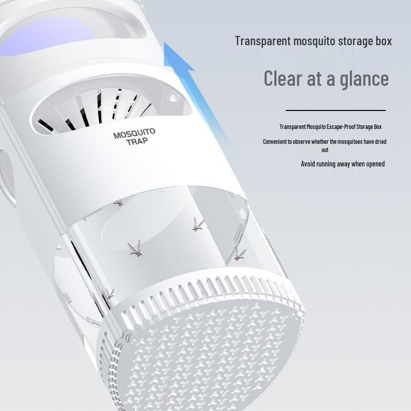 Triangular Photocatalytic Killer Lamp Mosquito Suction Mosquito Catcher For Home Use