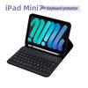 Protective Leather Case for iPad Mini 7 with Bluetooth Keyboard and Pen Slot, Compatible with Mini 6 & 5 Models