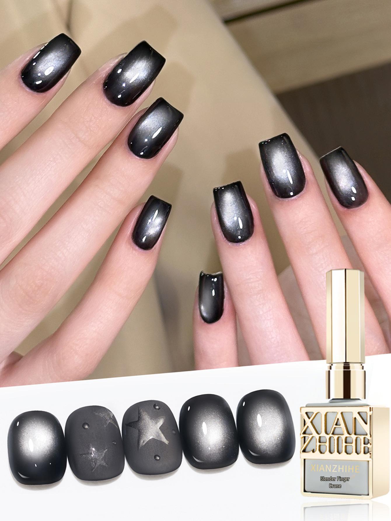 

Oracle Holy Light Cat Eye Nail Gel 2026: Versatile Temperament, Whitening Effect, Fine Glitter Manicure.