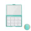 Portable Watercolor Paint Palette Box Paint Mixing Tray 12 Well 24 Well For Watercolour Oil Acrylics Gouaches Painting