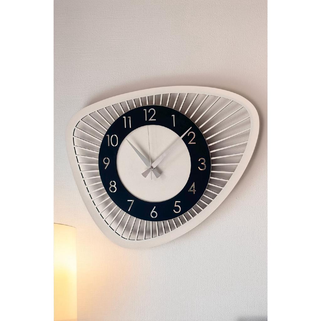 Decorative New Modern Bellatrix Wooden Wall Clock 48 Cm