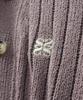 Seteo Faro Oversized Boucle Cardigan Vintage Purple (Type C)