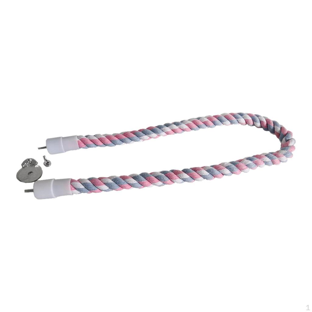 Avian Rope Perch Swing for Small Birds, Hanging Birdcage Toy