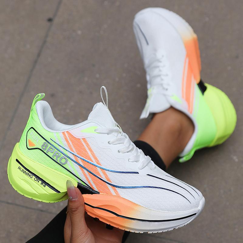 Fashion Men's Tennis Shoes Designer Fashionable Carbon Plate Sports Shoes Outdoor Soft Soled Mesh High Quality Running Shoes skateboard