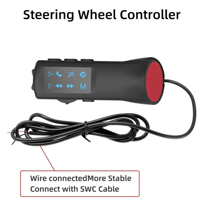 Universal 8Keys Steering Wheel Button Control For Android Car Radio Navigation Multifunctional Remote Controller SWC-A58X