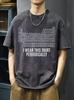 Tabla Periódica Camiseta Lavada Vintage para Hombre Mujer Algodón Harajuku Streetwear Oversize Casual Verano Vintage Harajuku Cuello Redondo