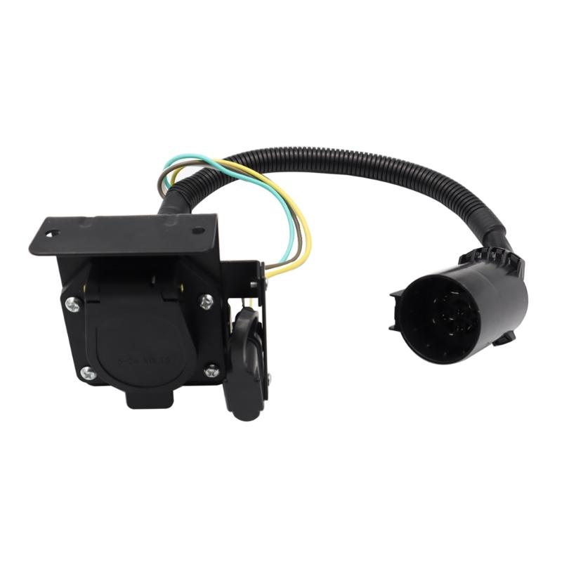 Professional Multi-Tow 4-Way to 7-Way  e & 4-Way Flat Female Trailer Towing Connector Suitable for s & Campers