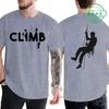Vintage Mens TShirts Tops Clothing Rock Climbing Bouldering Rock Climber Climbing Memes TShirt Male Female Fashion Tops Tees