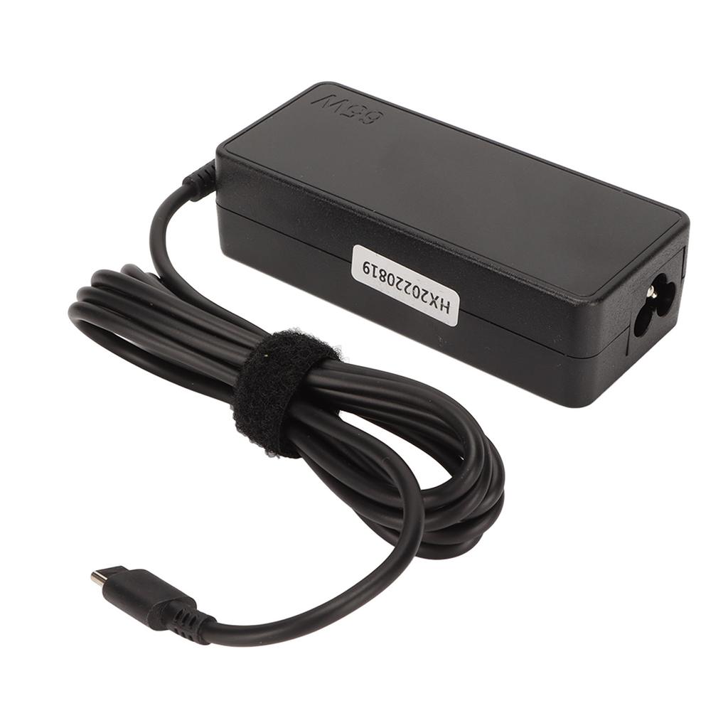 Laptop Power Adapter 20V 3.25A 65W Type C Multilayer Protection USB C Power Adapter for T480 T480s T580 X280 100‑240V