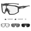 aoron Outdoor Photochromic Polarized Sunglasses Fashion Sports Driving Cycling Skiing Glasses for Men Women UV400 Anti Glare Goggles