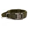 Military Tactical Dog Collar Durable Adjustable Nylon Collar with Control Handle for Medium Large Dogs Walking Pet Supplies