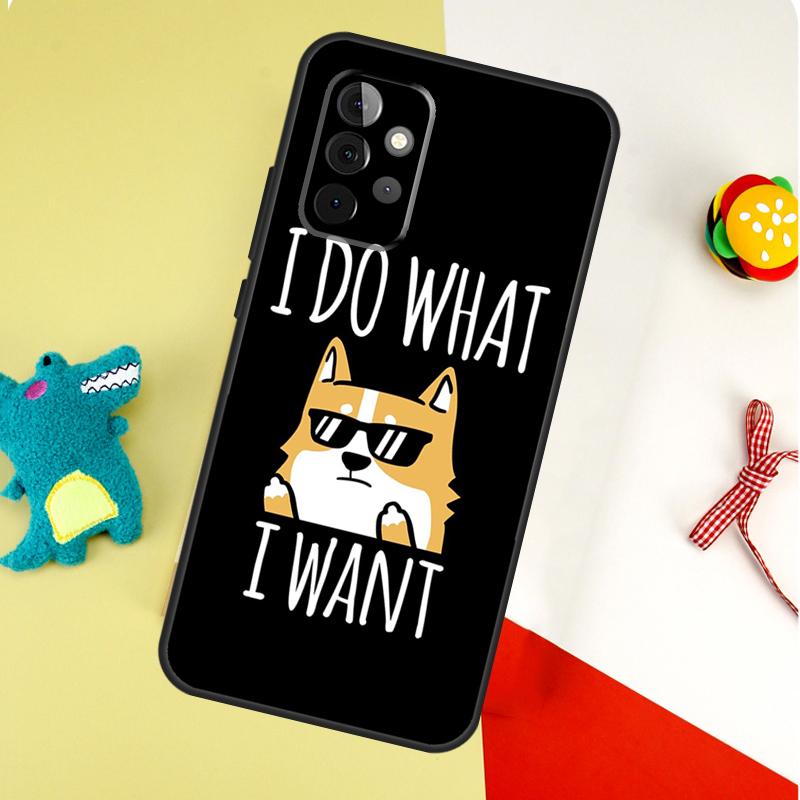 Cute Shiba Inu For Samsung Galaxy A55 A35 A15 A54 A34 A14 A53 A33 A13 A05 A06 A16 A22 A32 A52 Phone Case