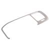 1pcs Stainless-Steel White Navigation Frame-Cover Trim Interior Decor For Volvo For S60 Replacement Installation Parts