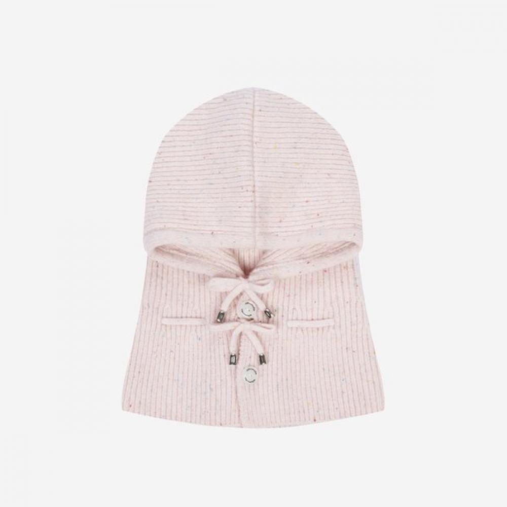 Allincomplete Double String Dot Balaclava Pink Single option