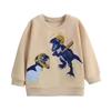 Little Maven Children's Clothing Baby Girls Boys Kids Clothes 2026 Autumn Spring New Cartoon Rabbits Infants Sweatshirts Hoodies