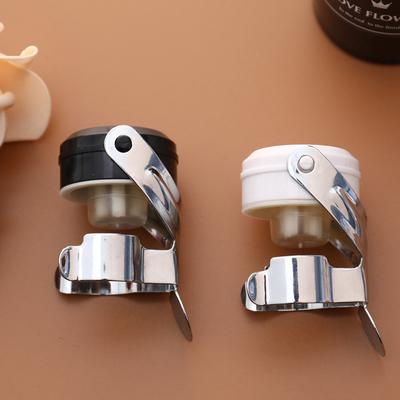 Stainless Steel Champagne Stopper Bottle Sealer For Champagne Wine Built-In Pump