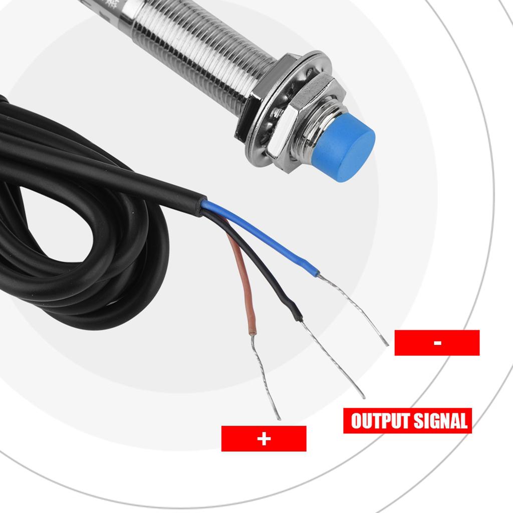 LJ12A3 4 ZBX DC 3 wire NPN 6 36V M12 Inductance Proximity Approach Switch for 3D Printer