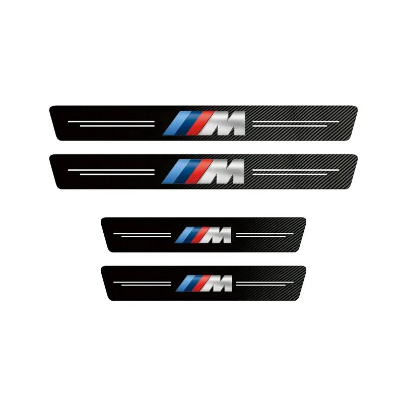 Hot 2025 Car Interior Threshold Sticker Door Sill Strip For BMW M G01 X2 X3 X4 X5 X6 X7 F30 F10 F48 F39 G42 G26 F01 F02 E90 E93