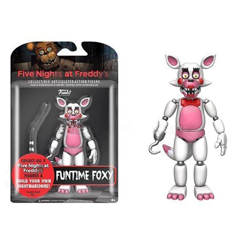 Fnaf Bear Midnight Harem Five Nights Joint Movable Detachable Game Action Figure At Five Nights Security Breach Miniature Kids Plaything