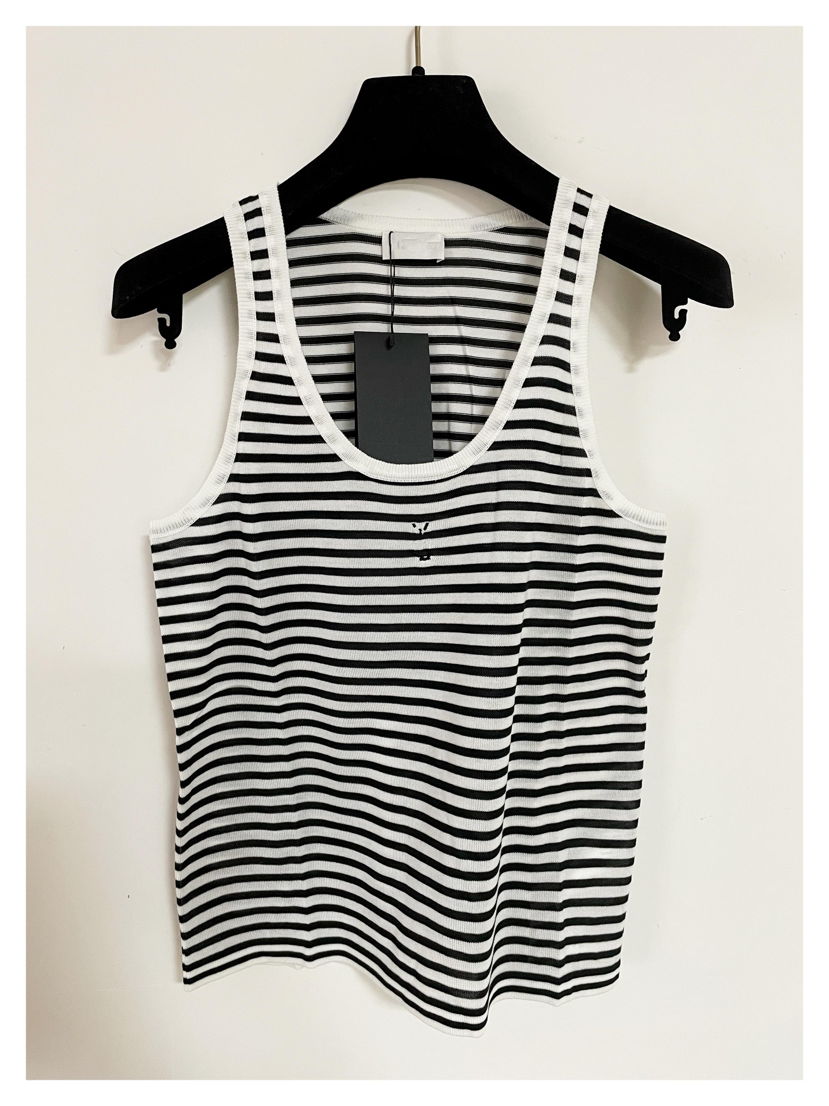 Sling striped spring and summer simple letter embroidery fresh women s small new products 26 summer new models S
