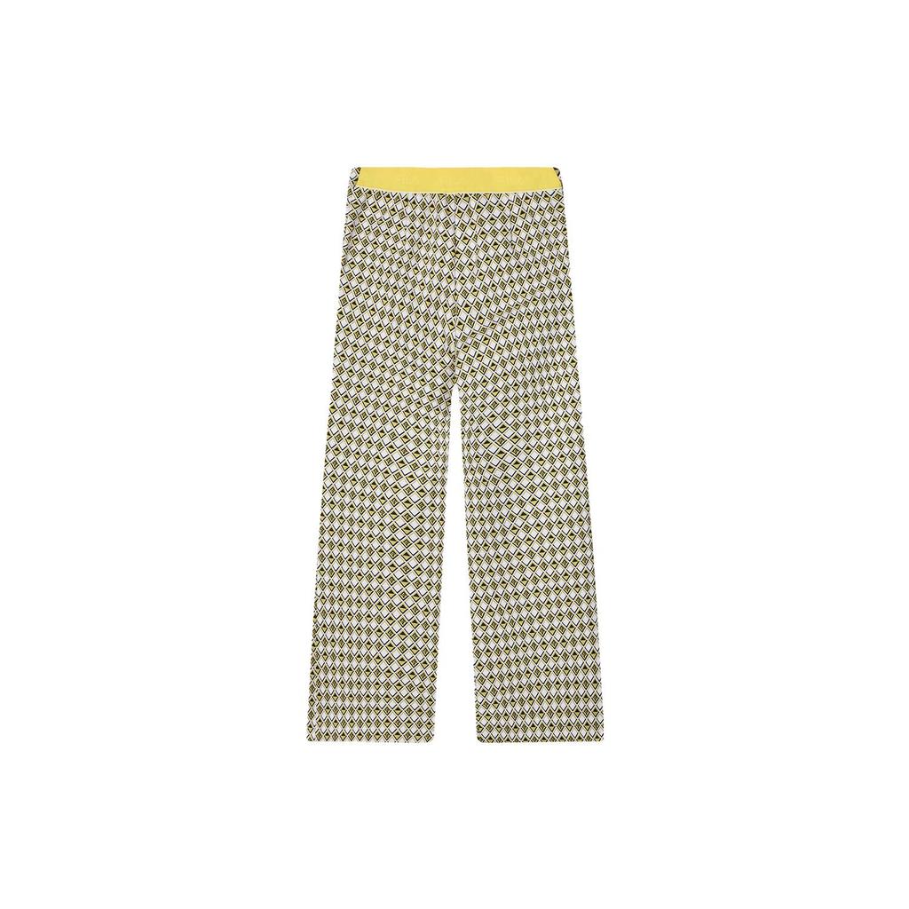 New FILA EMERALD Casual Pants Women's All Over Print F11W414601F-ZA
