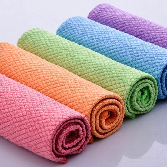 10Pcs Home Kitchen Soft Cleaning Dust Cloth Tableware Dish Car Washing Rag Towel Sale Goods