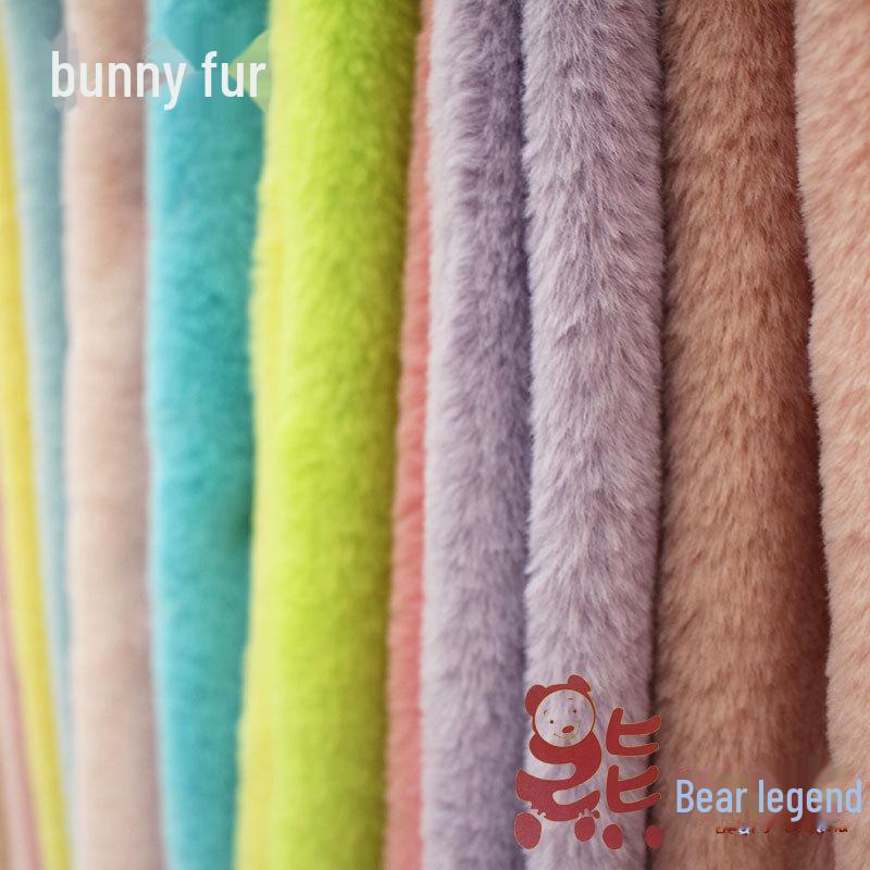 600g Rabbit Fur Plush Toy Gloves & Accessories Set: Sleeves, Hat, Hot Water Bottle, Luggage Charms