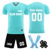 Personalised Shirts Kit Mens Girls With Name Number Custom Football Jerseys For Boys Training Suit
