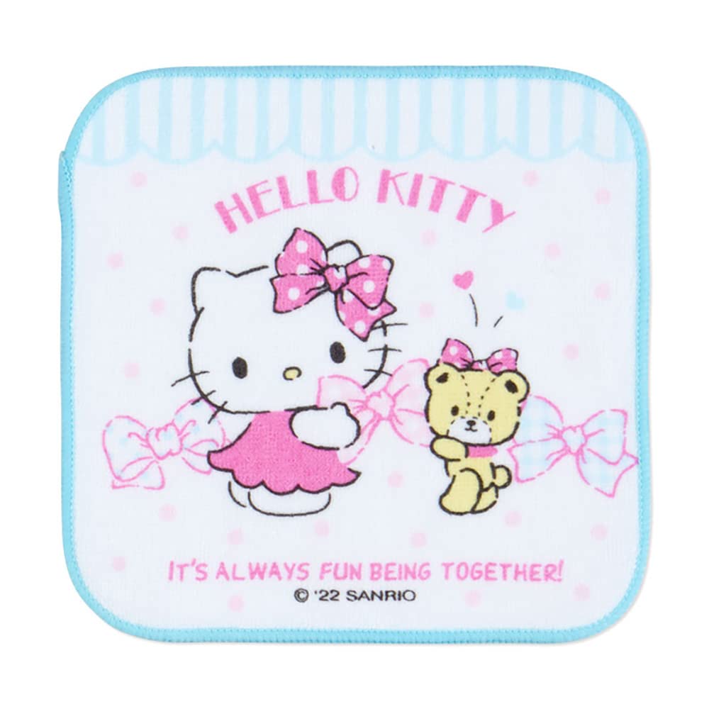 Sanrio Sanrio Petit Towel Set of 4 Hello Kitty Hello Kitty Washable Character Towels 16 x x 16 cm 631124 SANRIO (SANRIO) Kitty-chan 0.2