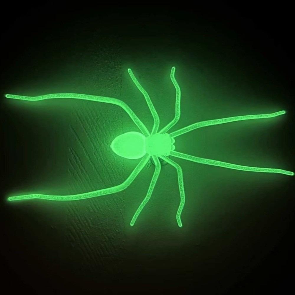 GIft Simulated Glow in The Dark Magnet Unique Lightweight Spider Fridge Magnet Small Size Cute Halloween Magnet Kitchen Decor