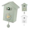 Bird House Wall Clock Bird Voice Call Nordic  Bird House Pendulum Wall Hanging Clock for Office