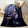 Gothic Style Blanket Soft & Cozy Perfect for Seaside Office Chair Couch for All Occasions Warmthful Decor Suitable for Gifting Relatives and Friends