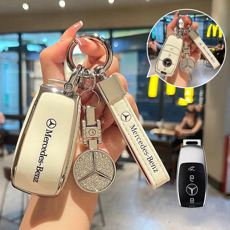 Car Remote Key Case Shell Auto Accessories For Mercedes Benz A B C E S Class W206 W204 W212 W213 W176 GLC CLA AMG W177 W223 S350