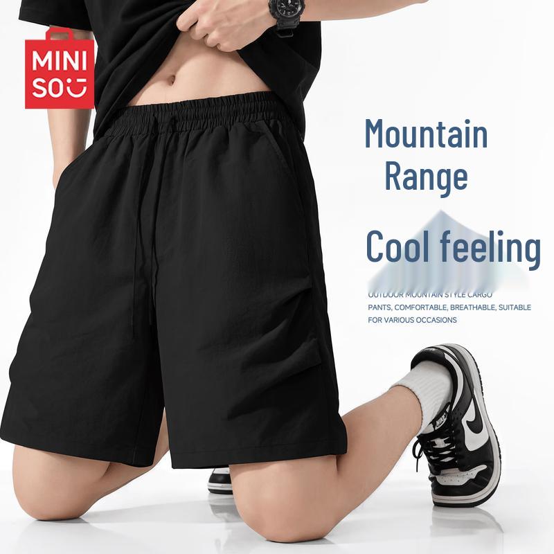 MINISO Men s Summer American Style Cargo Shorts 4XL