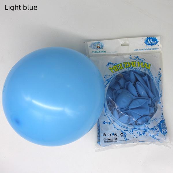 10-Inch Retro Transparent Wedding & Birthday Balloon Set