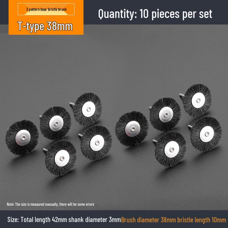 Electric Grinder Steel Wire Brush Polishing Head for Rust Removal and Walnut Polishing